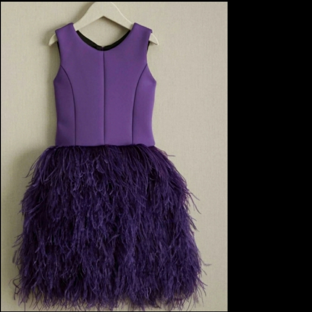 Chasing fireflies Zoe LTD girl's feather dress - Picture 5 of 11